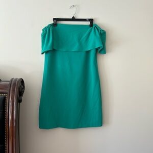 Charles Henry off the shoulder dress